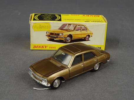 Dinky toys Spain - Peugeot 504 couleur bronze - 