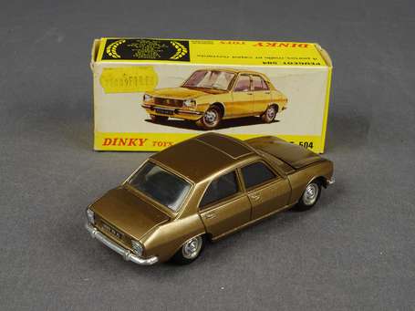 Dinky toys Spain - Peugeot 504 couleur bronze - 