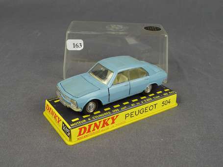 Dinky toys France- Peugeot 504 couleur bleue ciel 