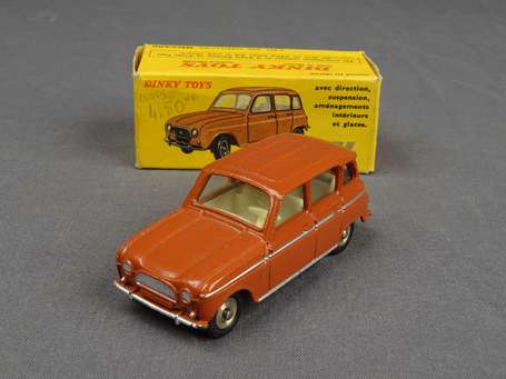 Dinky toys France- Renault 4 , couleur marron 