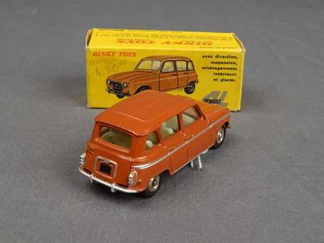 Dinky toys France- Renault 4 , couleur marron 