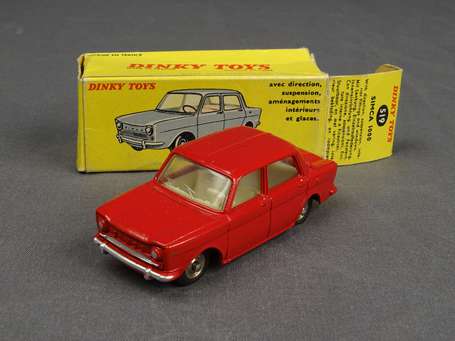 Dinky toys France- Simca  1000 , couleur rouge , 