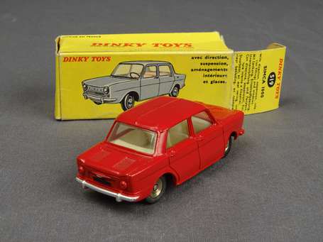 Dinky toys France- Simca  1000 , couleur rouge , 