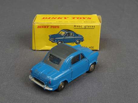 Dinky toys France- Vespa 400 , couleur bleue , 