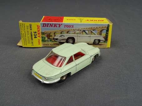 Dinky toys France- Panhard 24 CT , couleur verte 