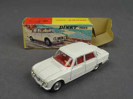 Dinky toys France- Alfa Romeo Guilia TI , blanche 