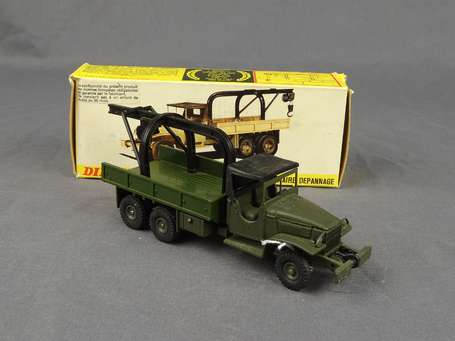 Dinky toys militaire France- Gmc dépannage, vert, 