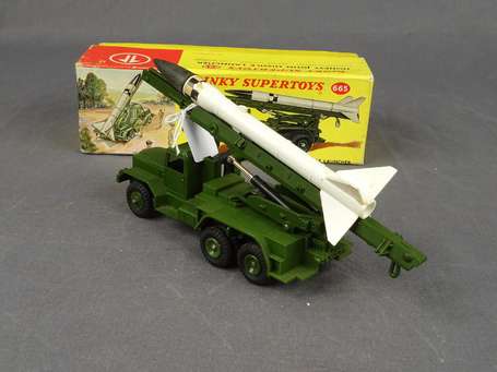 Dinky toys militaire GB- Honest missile launcher ,