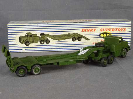 Dinky toys militaire GB- Tank transporter, neuf en