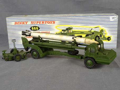 Dinky toys militaire GB- missile erector vehicule 