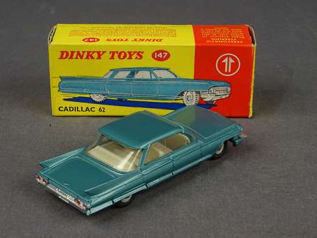 Dinky toys GB- Cadillac 62, neuf en boite ref 147