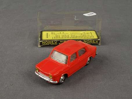 Norev - Simca 1000, couleur rouge, état neuf en 