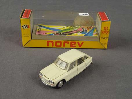 Norev - Citroen Ami 8, couleur blanche, neuf en 