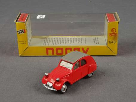 Norev - Citroen 2 ch luxe, couleur rouge, neuf en 