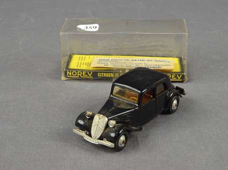 Norev - Citroen 11 ch 1936, couleur noire, neuf en