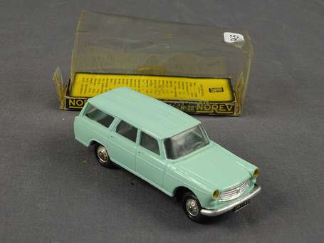 Norev - Peugeot 404 break, vert ocean, neuf en 