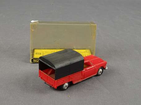 Norev - Peugeot 404 pick up, couleur rouge, neuf 