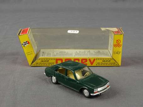 Norev - Peugeot 504, couleur  verte foncé, neuf en