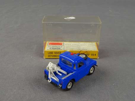Norev - Land rover depanneuse, couleur bleue, neuf