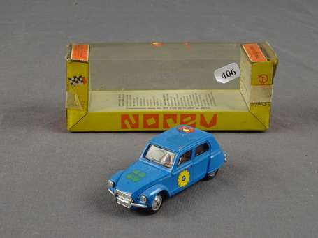 Norev  export - Citroen dyane bleu marine en boite