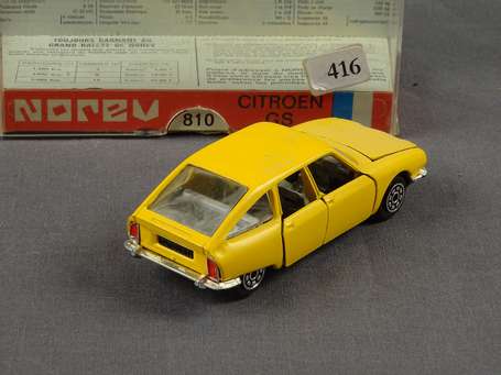 Norev jet métal - Citroen GS, couleur jaune, neuf 