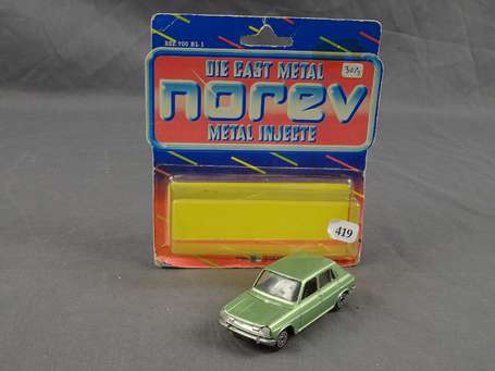 Norev jet métal - Simca 1000, couleur vert 