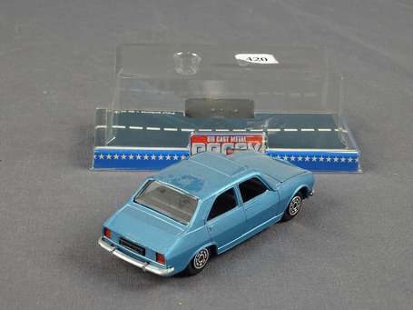 Norev jet métal - Peugeot 504, couleur bleu 