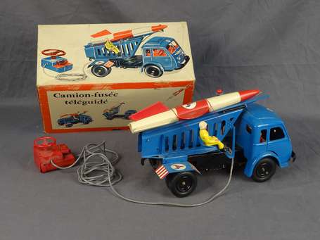 CIJ - Camion lance fusée, jouet téléguidé, version