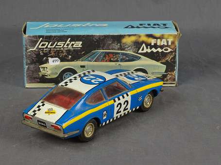 Joustra - Fiat Dino rallye, jouet à friction, bel 