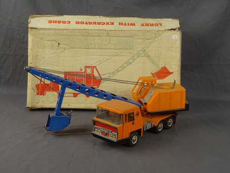 Joustra - Camion Bernard benne grue pelleteuse, 