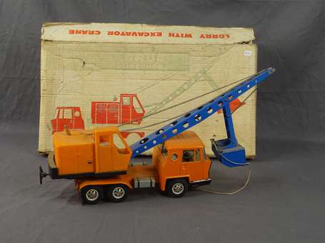 Joustra - Camion Bernard benne grue pelleteuse, 