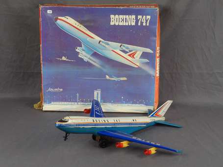 Joustra - Avion 747, accidents sur plastique pour 