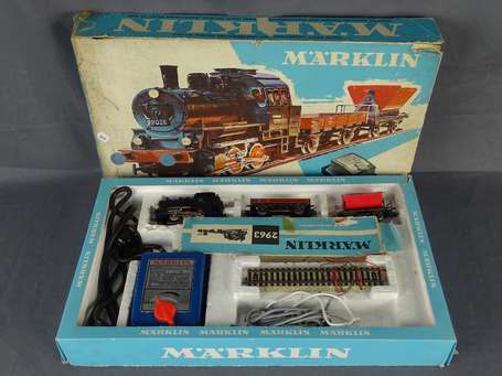 Marklin - Coffret 2963 - comprenant loco tender 