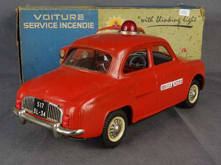 Joustra - Renault Dauphine Pompier, jouet à 