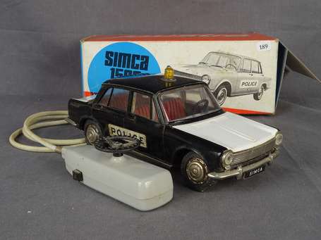 Joustra - Simca 1500 Police, jouet téléguidé, tres