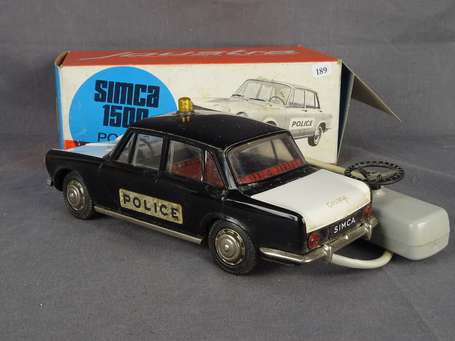 Joustra - Simca 1500 Police, jouet téléguidé, tres