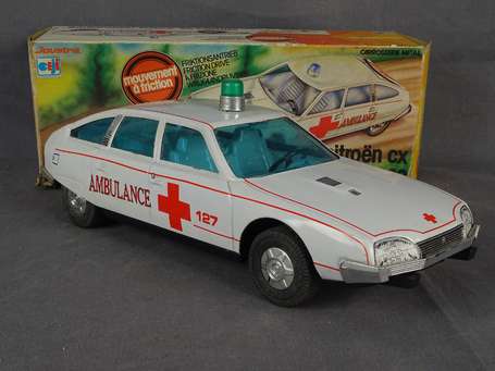 Joustra - Citroen CX ambulance, jouet à friction, 