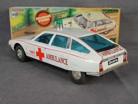 Joustra - Citroen CX ambulance, jouet à friction, 
