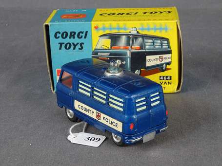 Corgi - Commer Police van , avec dépliant , neuf 