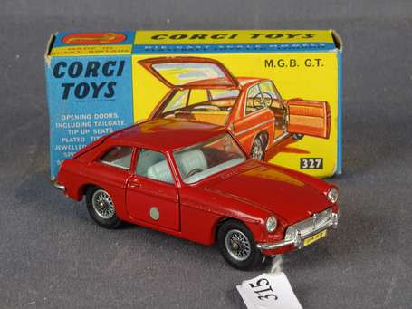 Corgi - MGB GT - quelques éclats  en boite ref 