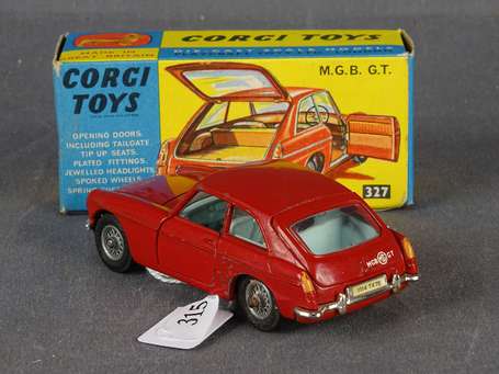 Corgi - MGB GT - quelques éclats  en boite ref 