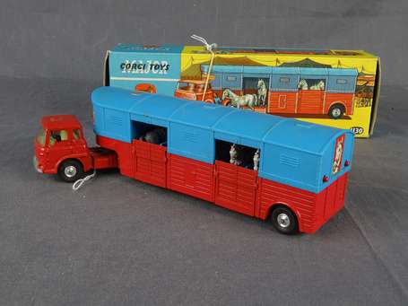 Corgi - Cirque - Camion Bedford transport de 