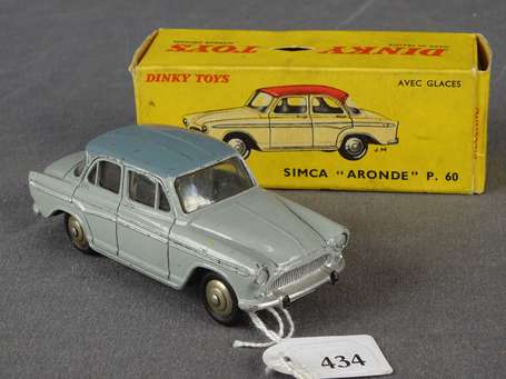 Dinky toys France - Simca P60, couleur grise 