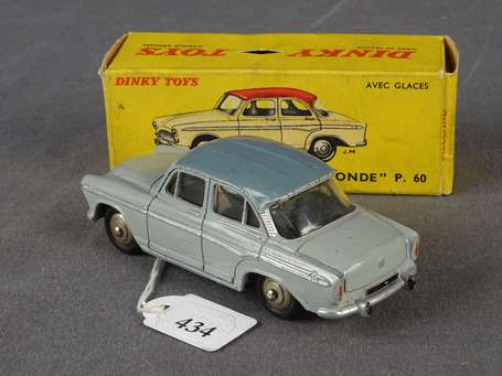 Dinky toys France - Simca P60, couleur grise 