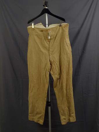 1GM - Pantalon droit , sable , sous officier, 