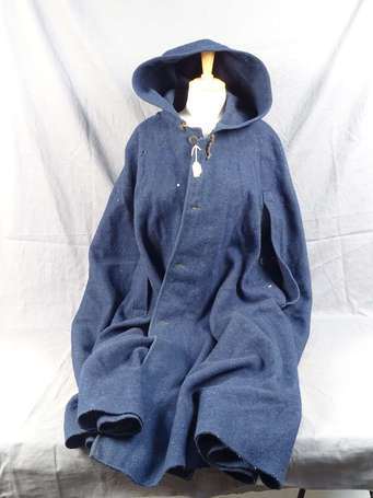 FR2GM - Cape de chasseur en drap bleu chasseur, 