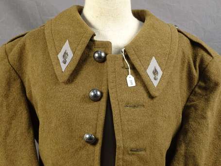 FR2GM - Manteau d'officier, avec étiquette du 