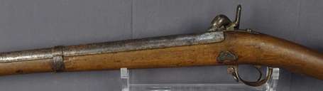 Fusil modèle 1842 daté 1848, longueur 1,29m canon 