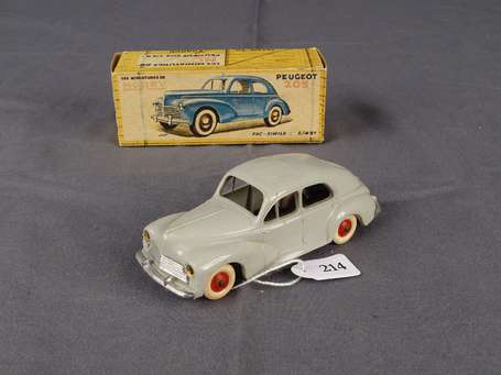 Norev - Peugeot 203 , couleur gris clair - Neuf en