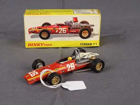 Dinky toys - Ferrari F1 - manque le panneau - Tres